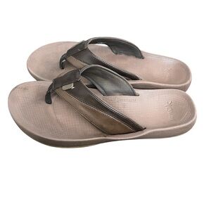 Sanuk Brown Men's Flip-Flops